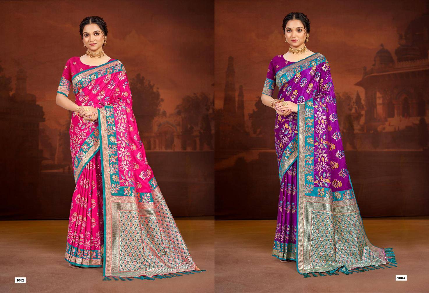 Bunawat - Surmai Satan saree wholesalers in Gujarat
